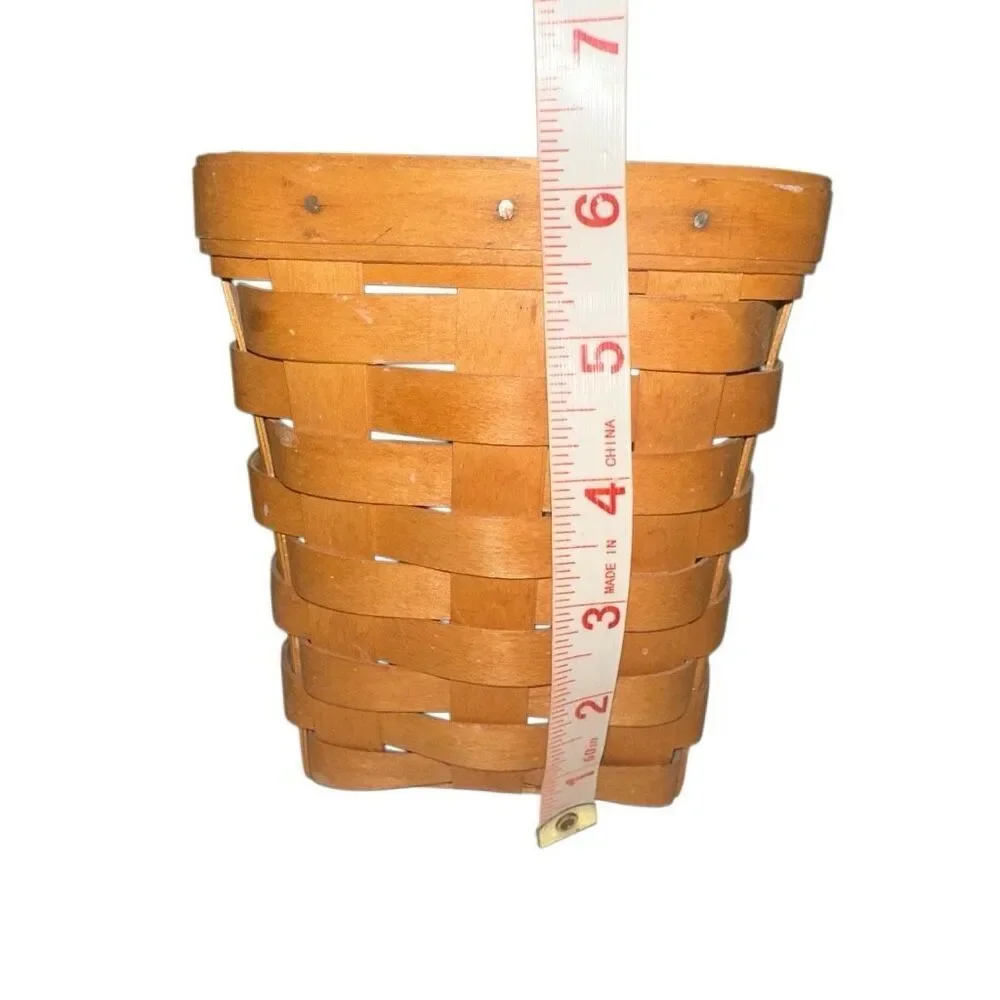 Longaburger, hand woven basket made in Dresden Ohio